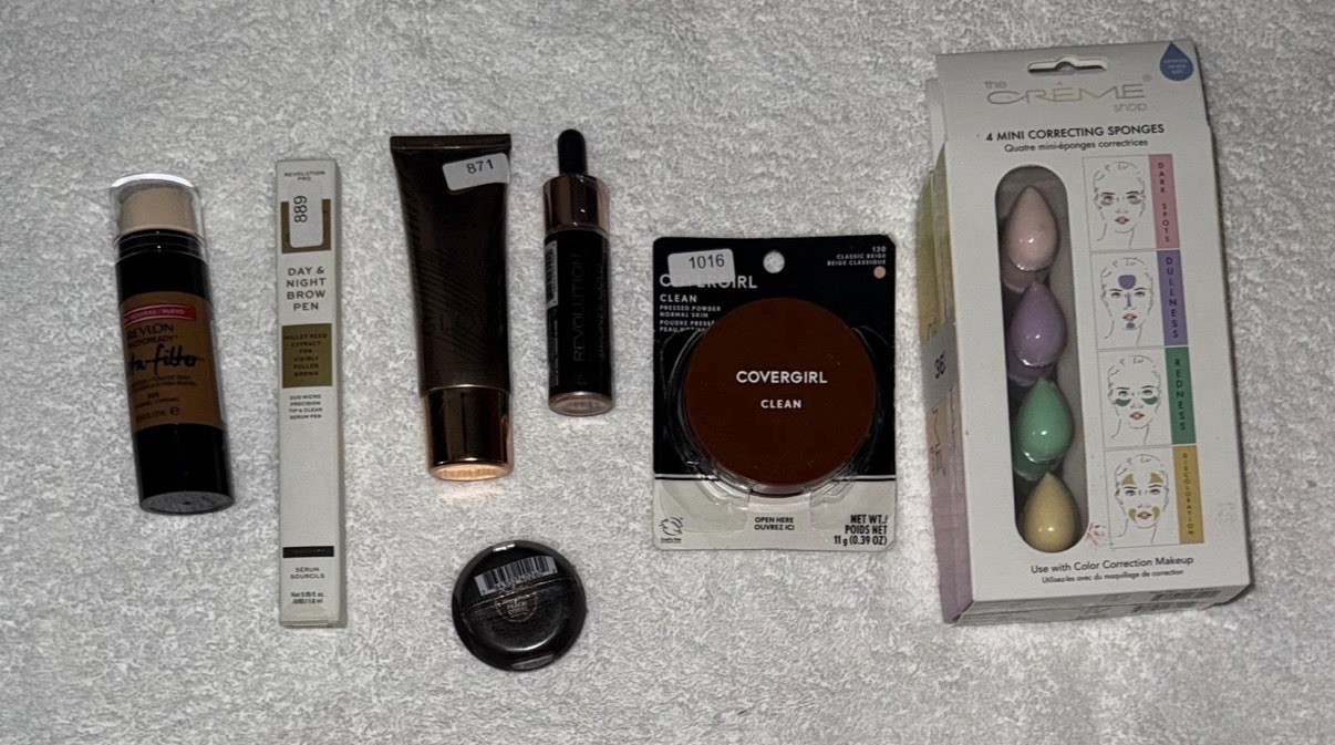 Makeup Bundle Assorted Boxed Cosmetics, All Skin Types