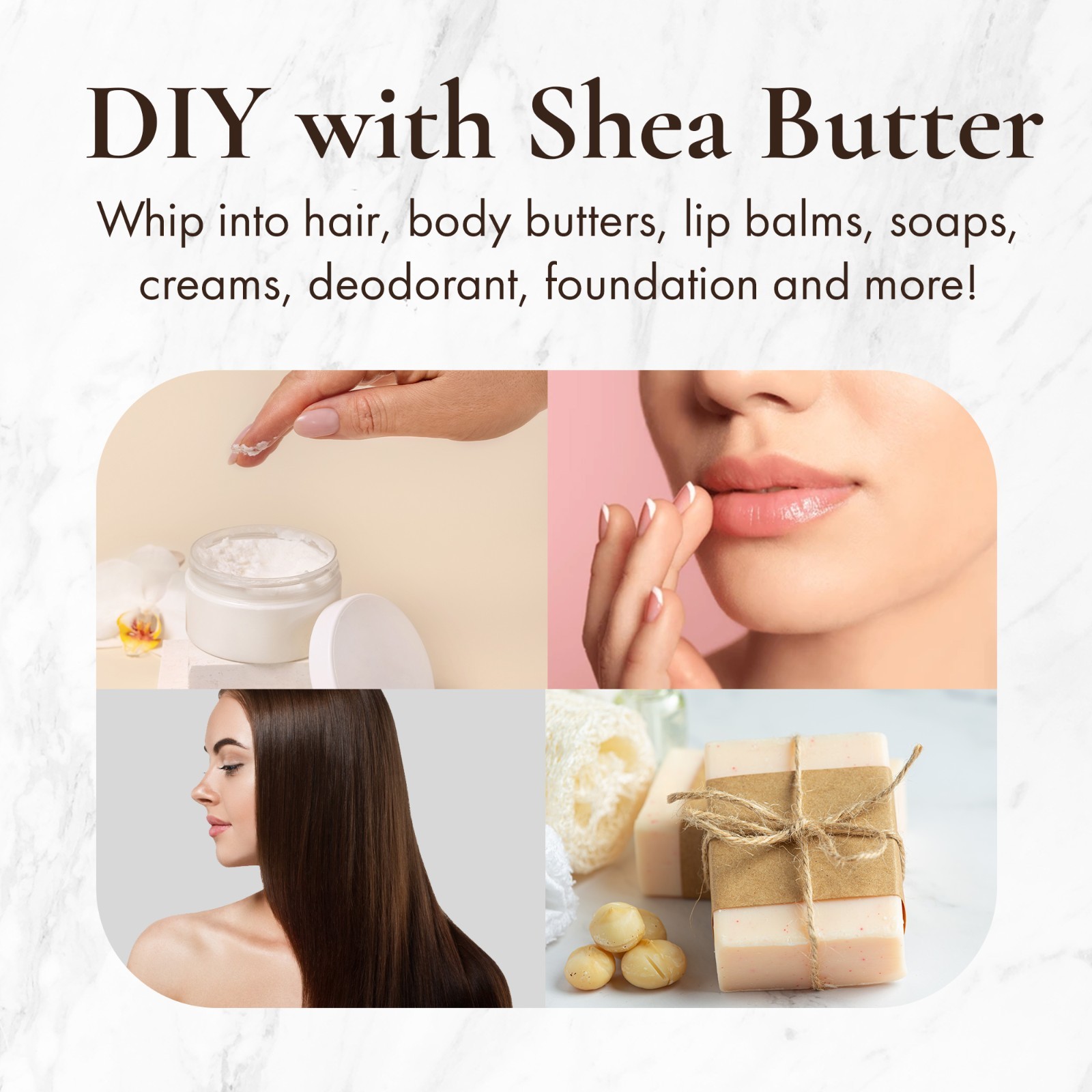 Raw African Shea Butter 100% Pure Natural Unrefined Organic Hair Skin BEST PRICE