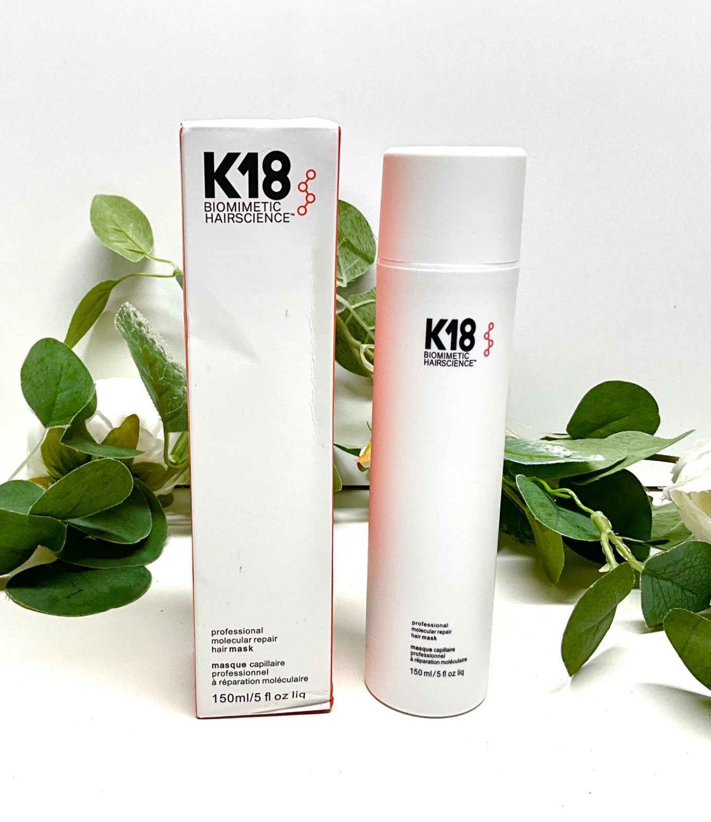 K18 Biomimetic Hairscience Professional Molecular Repair Hair Mask 150ml/5oz