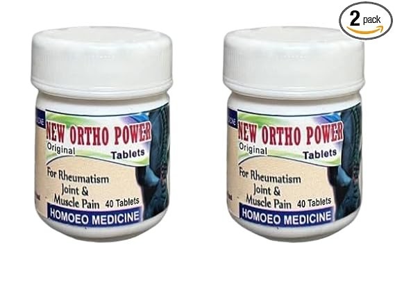Ayurvedic Ortho Power Tablets 80 Count Herbal Joint & Muscle Support Free Shipp