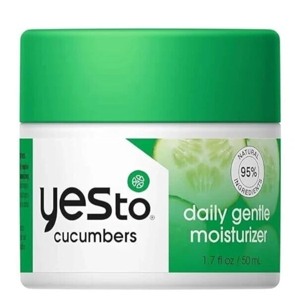 2 X Yes To Cucumbers Sooth And Calming Daily Gentle Moisturizer Sensitive Skin
