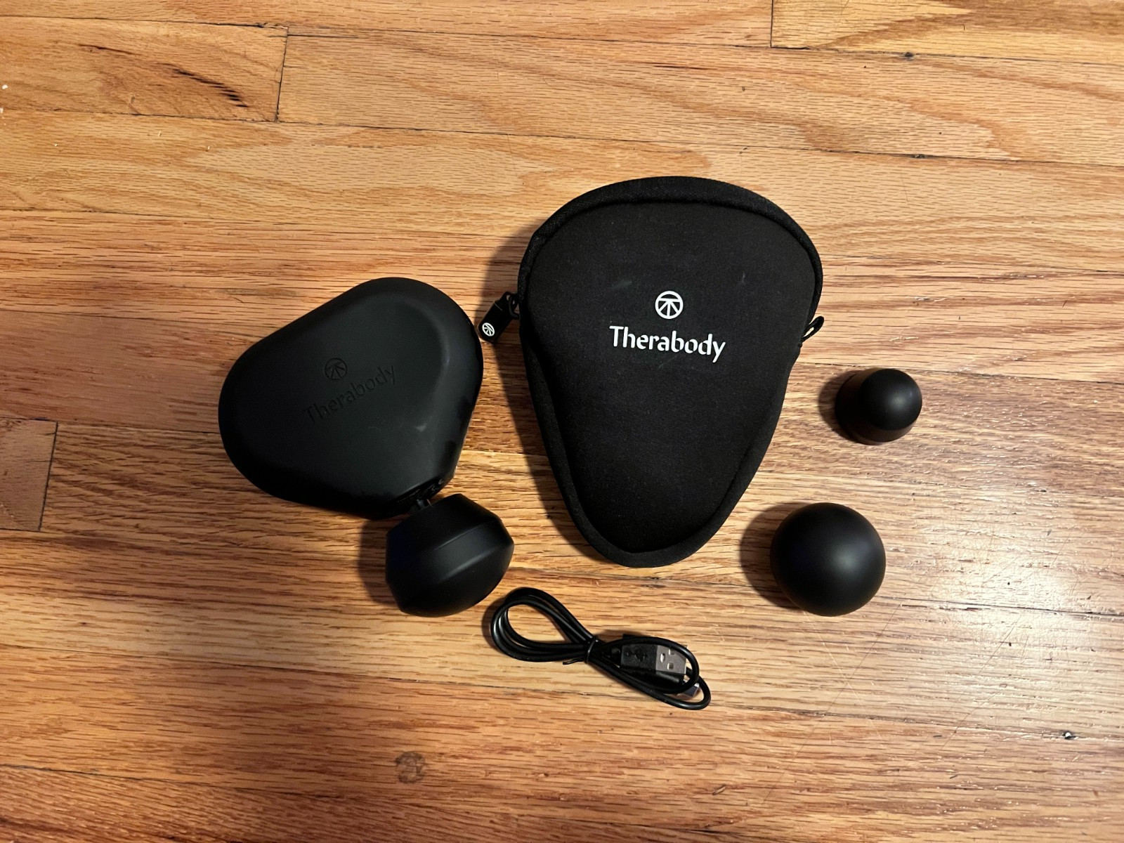 Therabody Theragun Mini 3rd Gen Massage Gun w/ Case, USB-C Charger & 3 Attachmen