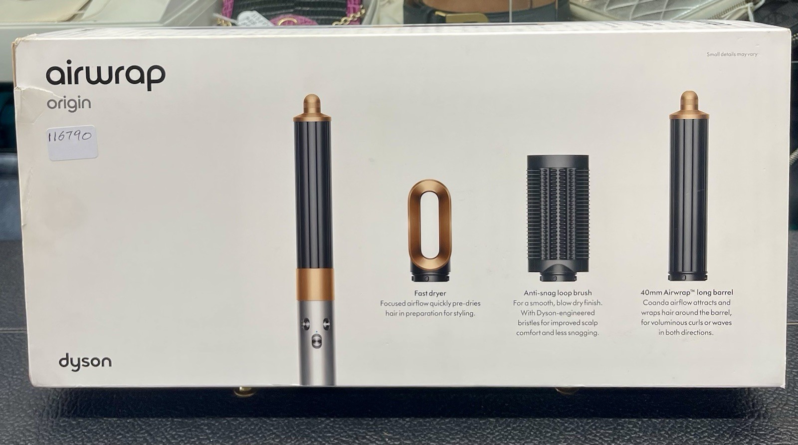 Dyson Airwrap Origin multi-styler and dryer (Nickel/Copper) 3 attachments * New