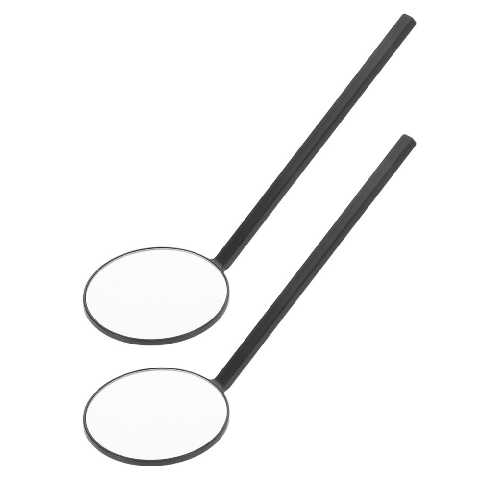 2pcs Handheld Lash Mirror For Eyelash Extensions 7.4×2.4in – Round Shaped