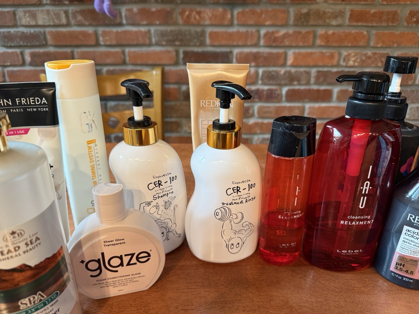 LOT 21 Mixed Hair Care Redken Schwarzkopf GK Pure Brazilian IAU Asian Brand Read