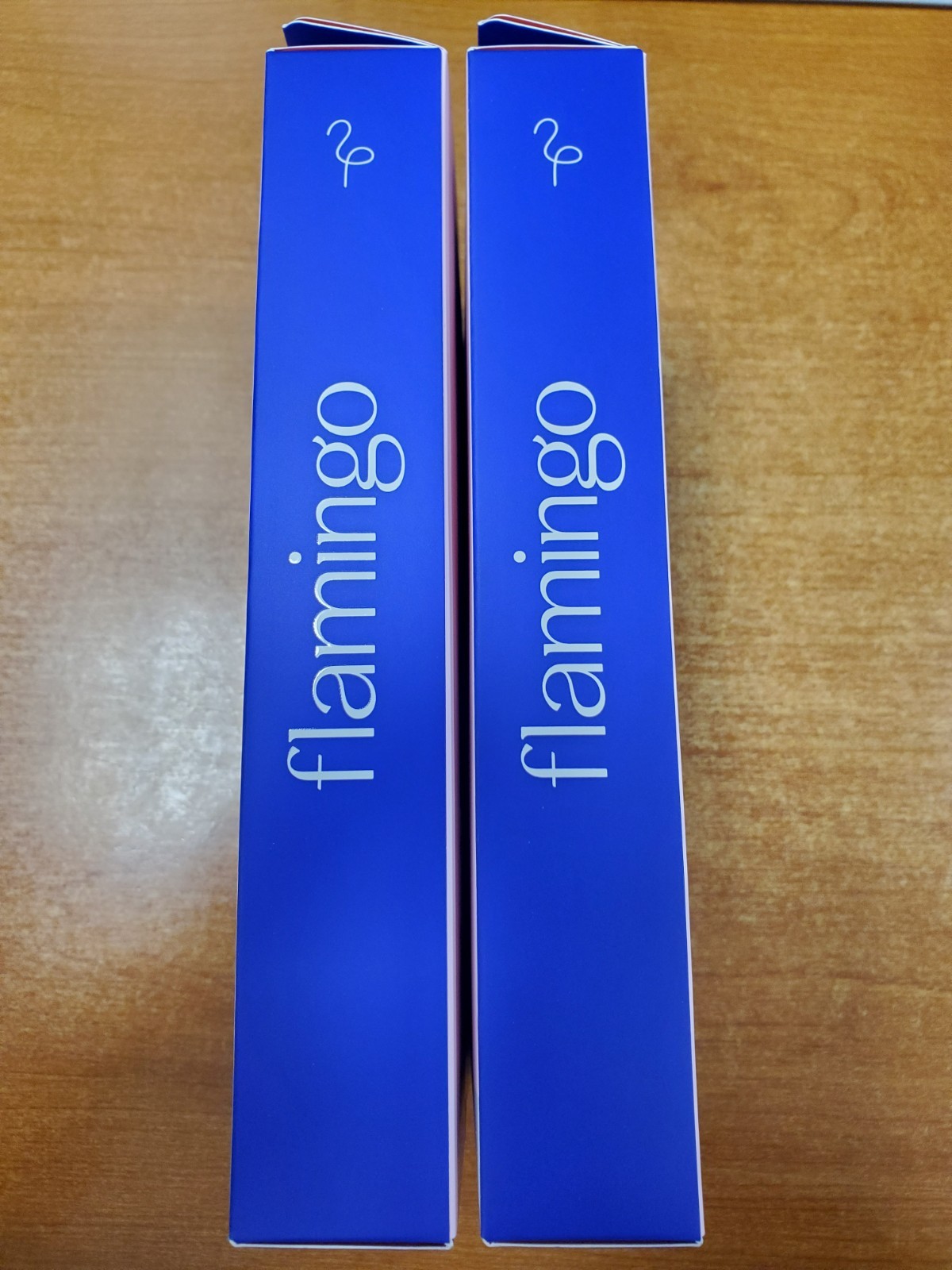 2 Boxes: Flamingo Womens 5 Blade Razor Handle + 2 Refills + Holder ea (4085) F5A