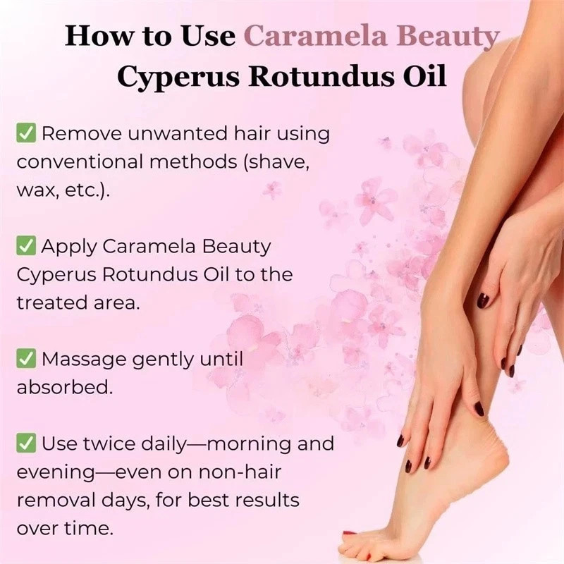 NEW Cyperus Rotundus Oil – 60ml Natural Cyperus Rotundus Oil For Hair Removal