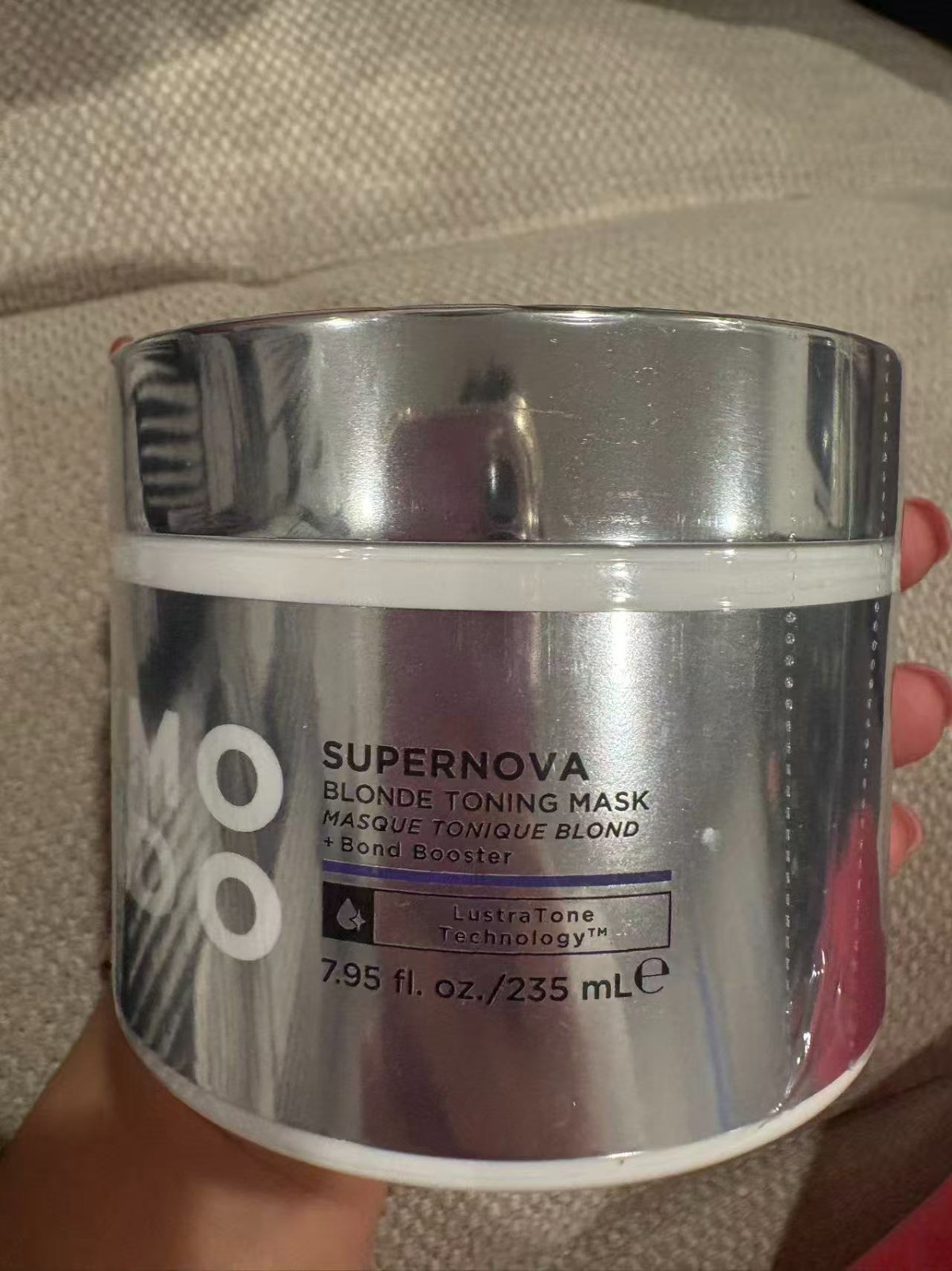 Preowned XMONDO Supernova Blonde Toning Mask Vegan Color Safe box opened only