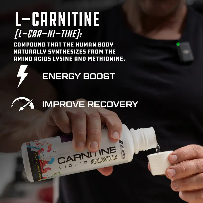 Cutler Carnitine 3000 Liquid Energy Recovery Fitness Support
