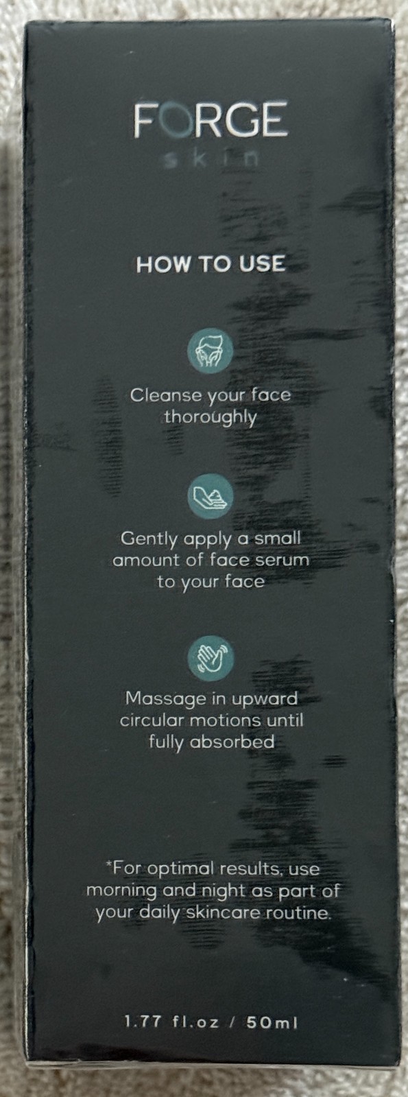 FORGE SKIN For Men Tallow Face Serum ~ Beef Tallow-Based Face Serum ~ 1.77 fl oz
