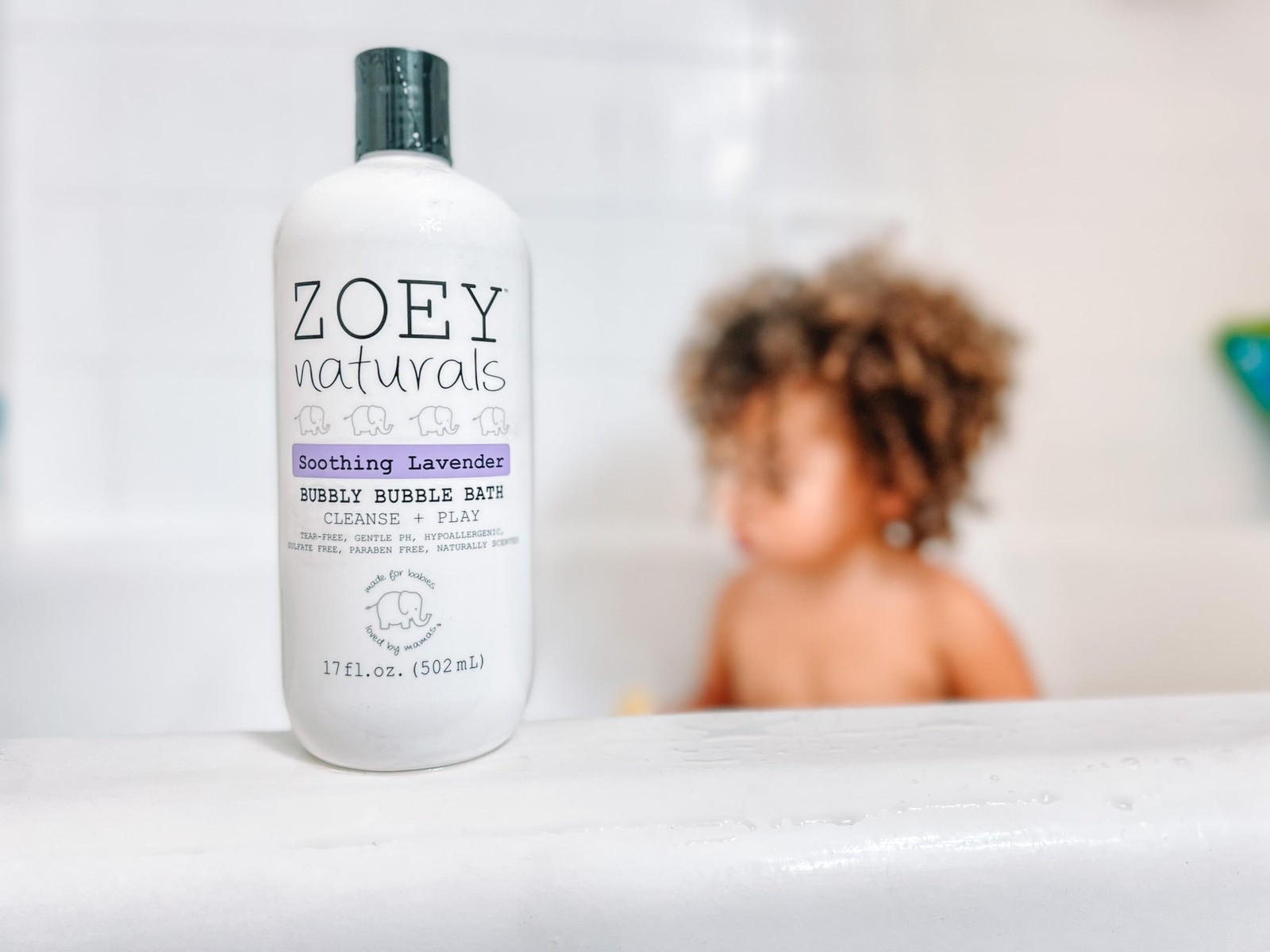 Absolutely Natural Zoey Naturals – Soothing Lavender Bubble Bath For Kids