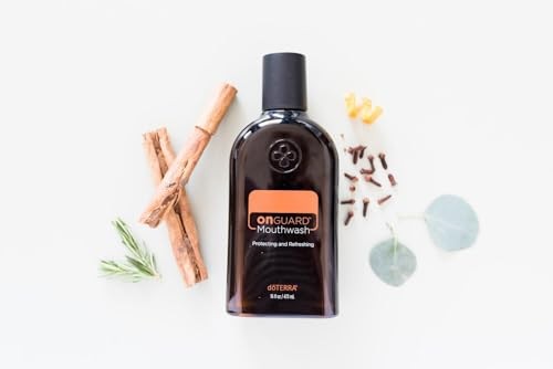 doTERRA On Guard Mouthwash Alcohol Free Natural Essential Oil Blend Oral Care