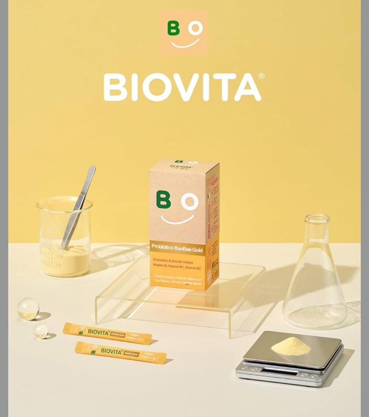Lactobacillus Baby Probiotics Powder 30 Powder Sticks – 30 Days Healthy BIOVITA