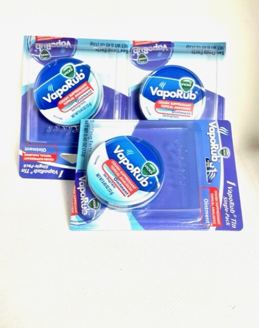 VapoRub ).45 oz ( 3 Pack)