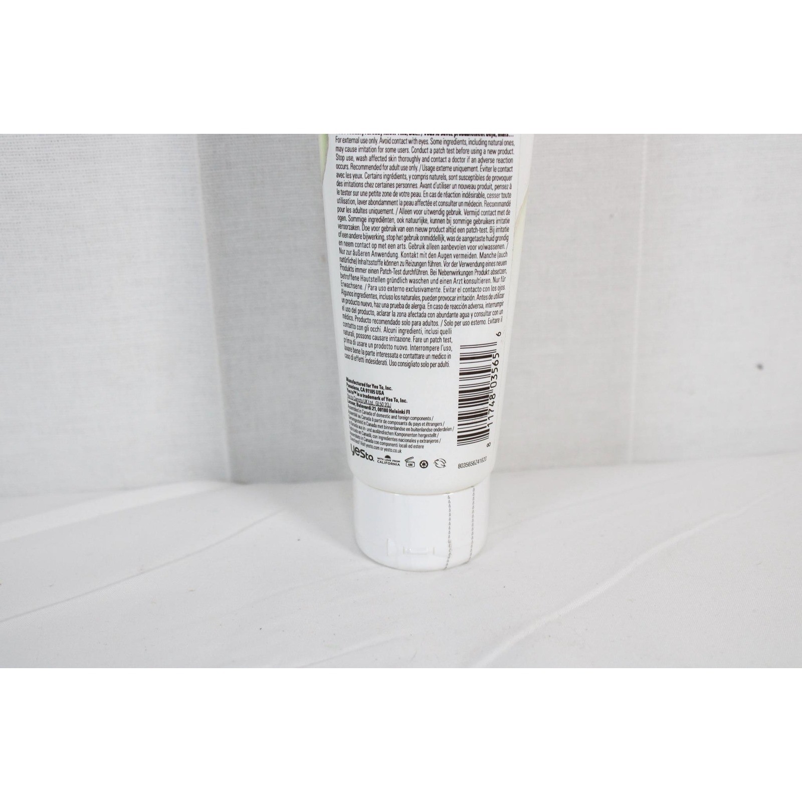 Yes To Avocado Fragrance Free Daily Cream Cleanser Hyaluronic Acid 4oz Lot of 2