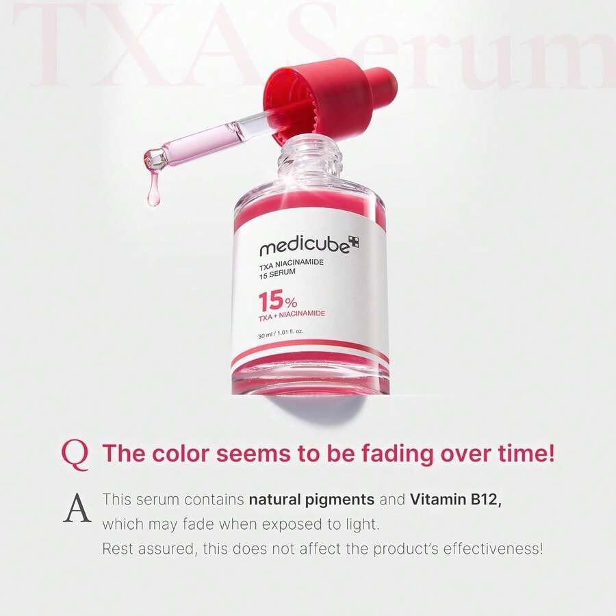 Medicube TXA+Niacinamide 15% Glow Facial Serum For After Spot Care