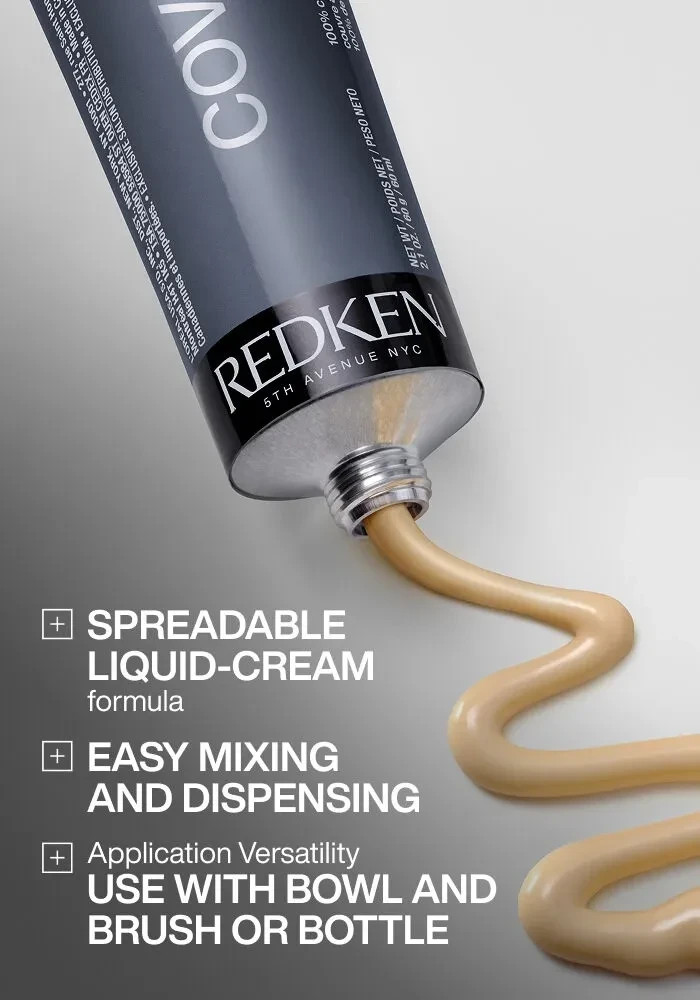Redken Cover Fusion Low-Ammonia Permanent Color – 2 oz (NIB) – Choose Any Shade