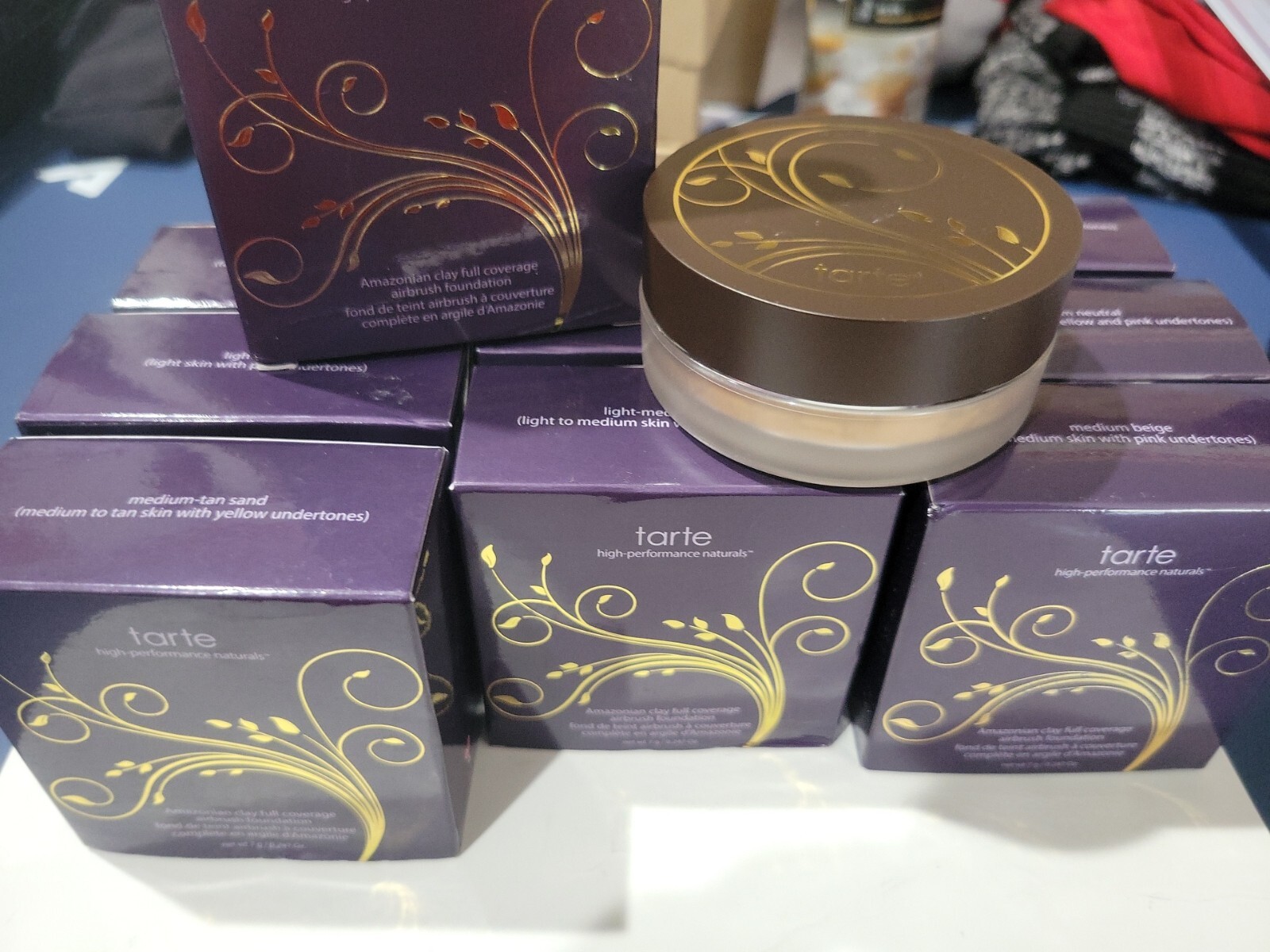 TARTE Amazonian Clay Full Coverage Airbrush Foundation All Shades Brand NIB