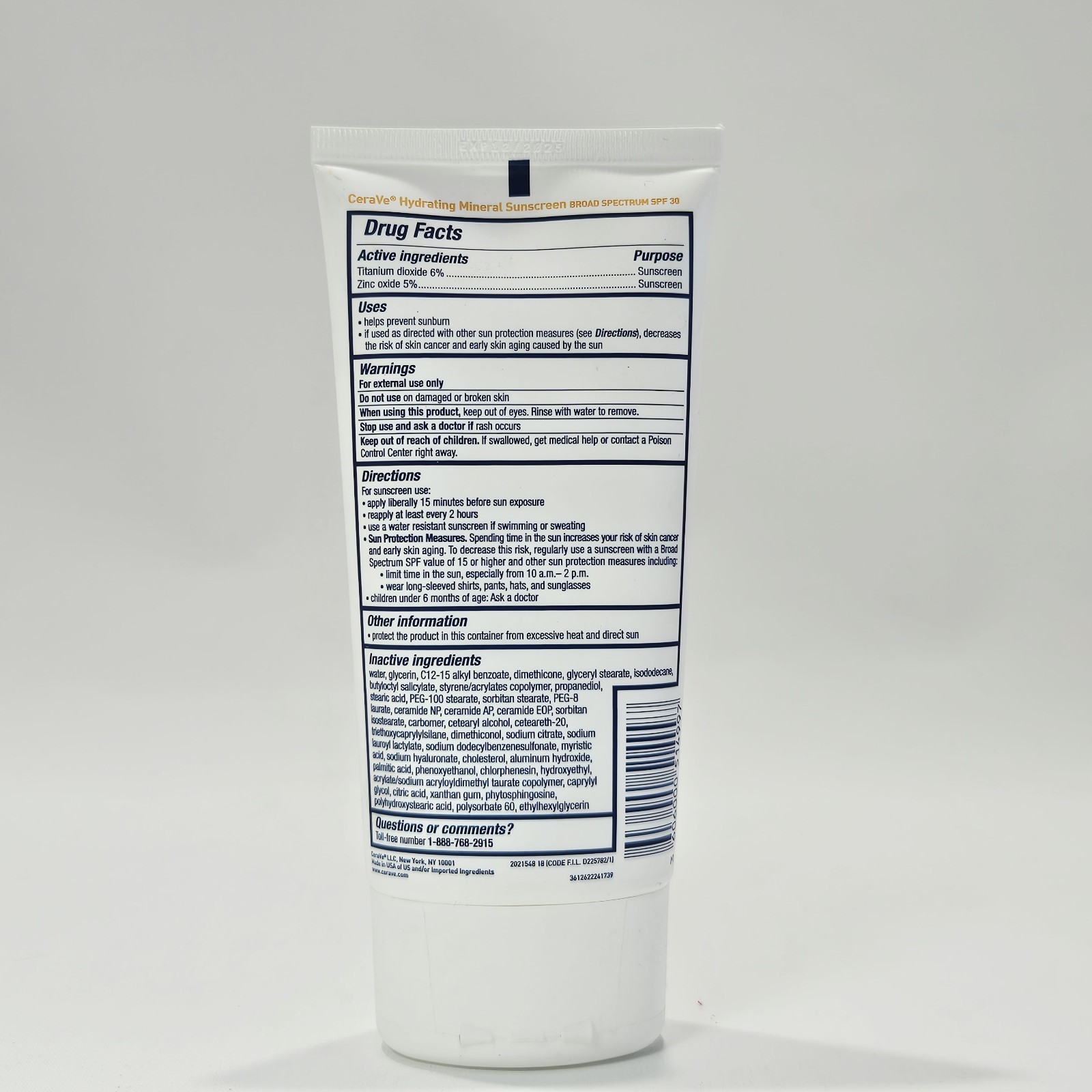 3 Pack CeraVe Hydrating Sunscreen Body SPF 30 – 5 FL oz.