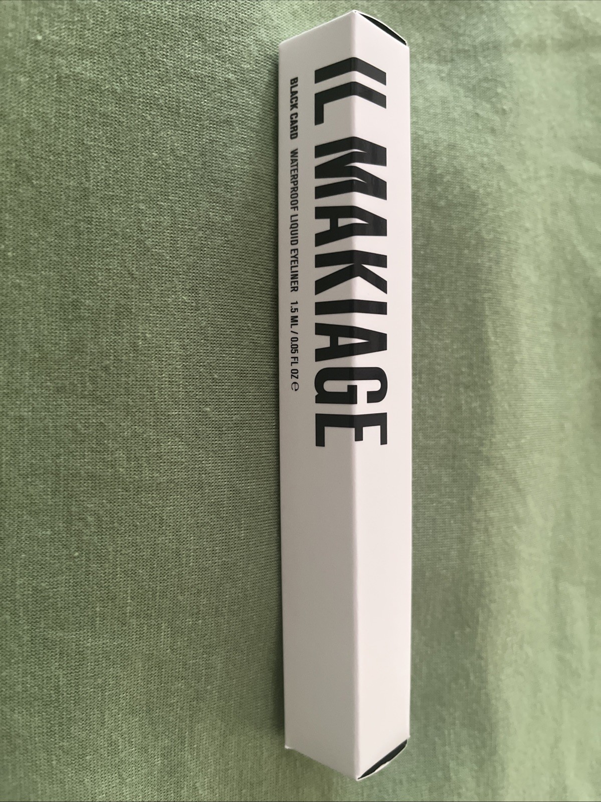IL MAKIAGE Waterproof Liquid Eyeliner 1.5ml Made in Italy New Box Black Card