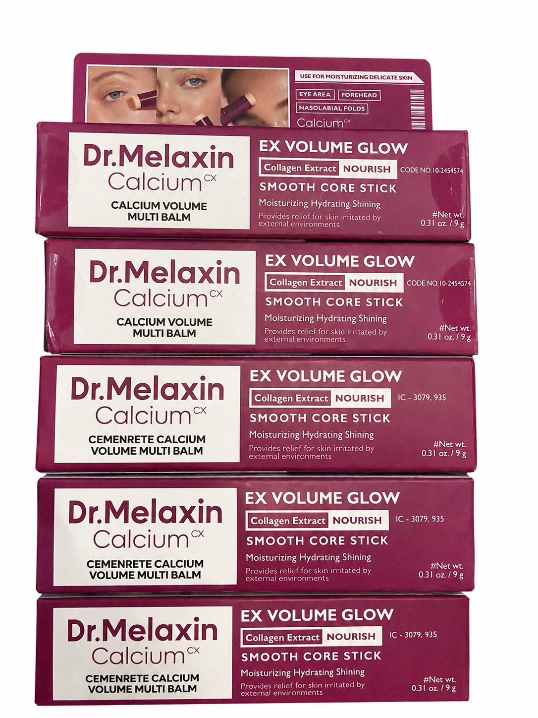 Dr Melaxin Facial Balm Stick for Daily Skincare Packaging may vary by version