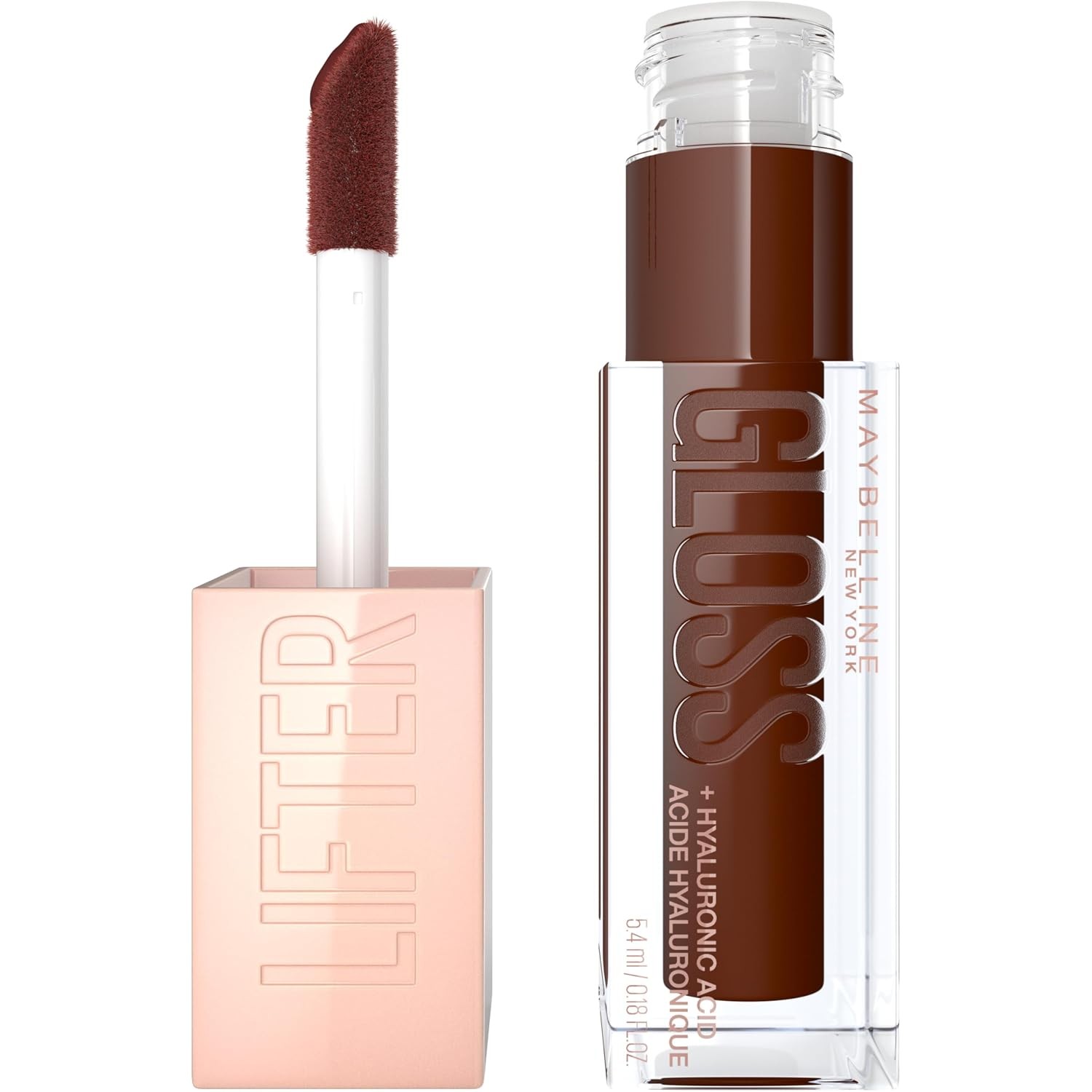 Maybelline Lifter Gloss Toast Hydrating Lip Gloss Plumping Shine