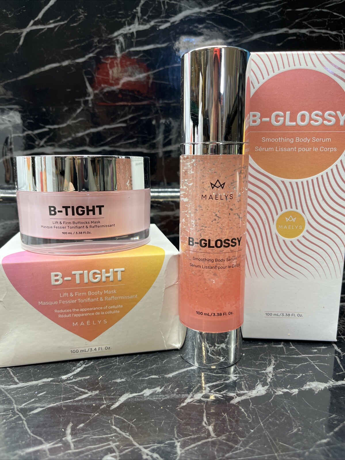 MAELYS B-Tight Lift & Firm Booty Mask + B-GLOSSY 3.38 New 🔥 SALE 🔥