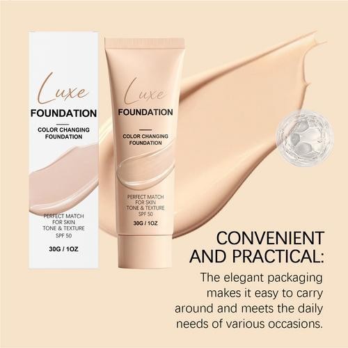 Luxe Protective Color-correcting Foundation SPF 50 (skin Tone) – Color-changing