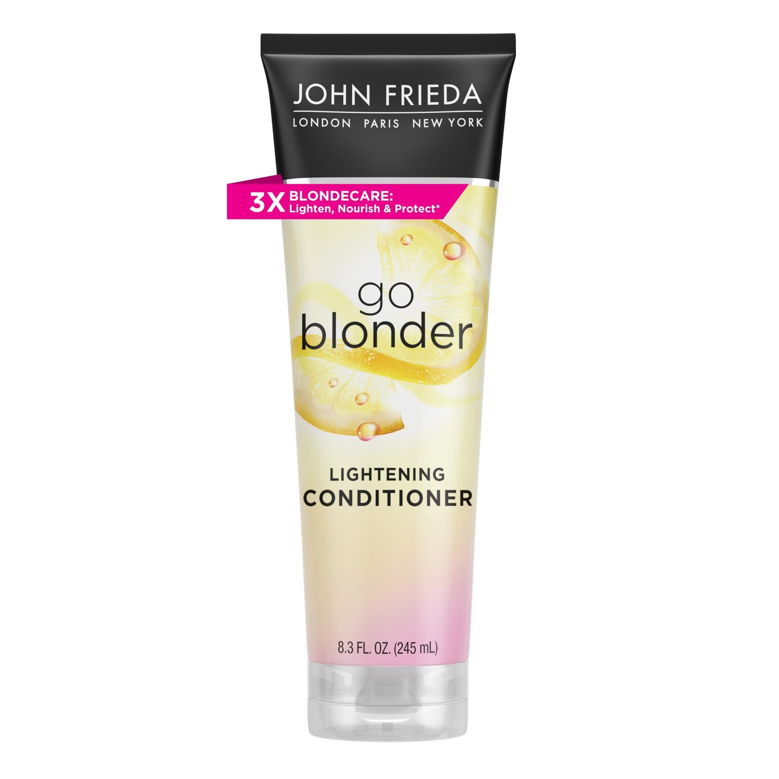 John Frieda Go Blonder Lightening Conditioner, 8.3 Fl Oz (Pack of 1), Yellow