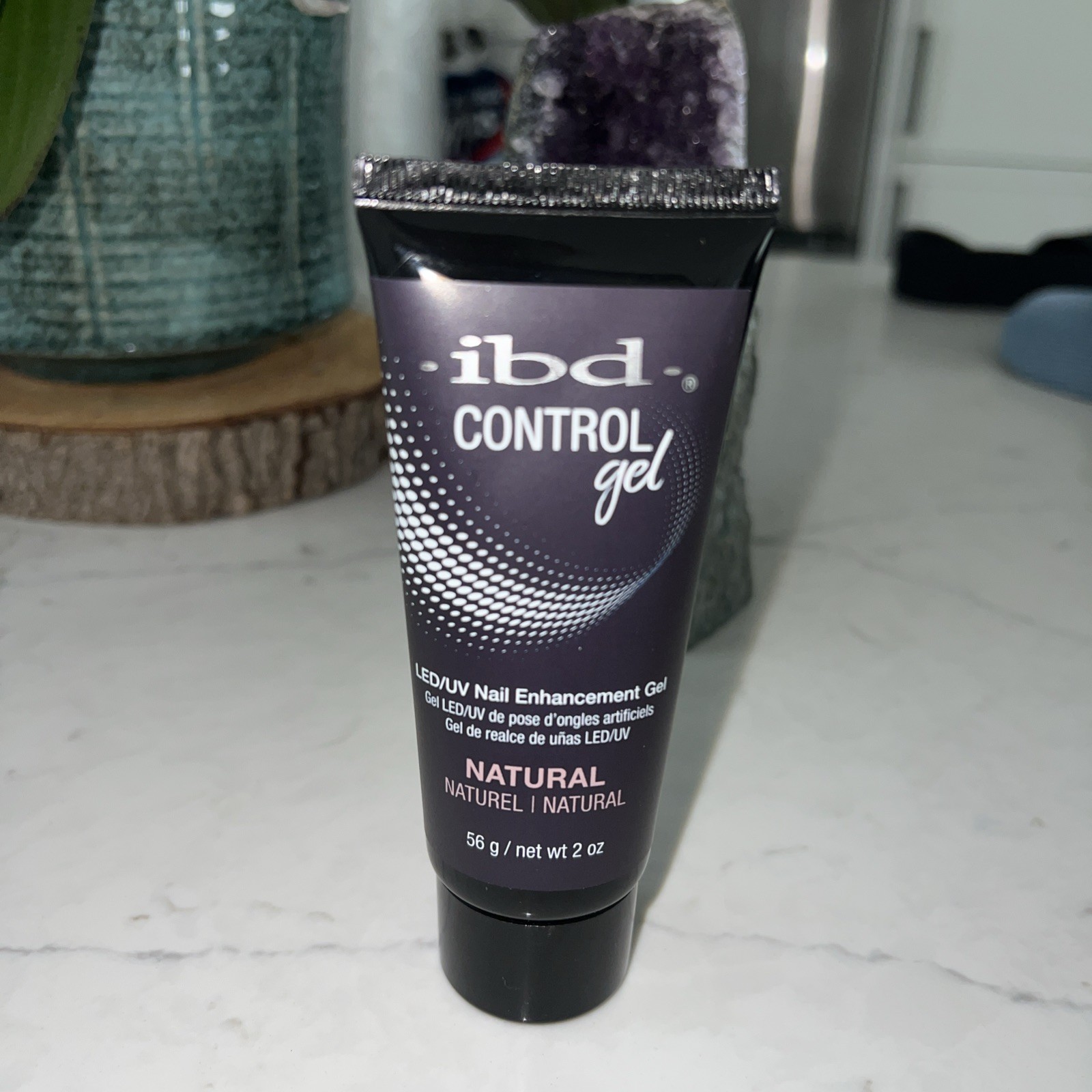NEW! Sealed! IBD Control Gel LED/UV Nail Enhancement Gel 2oz Natural