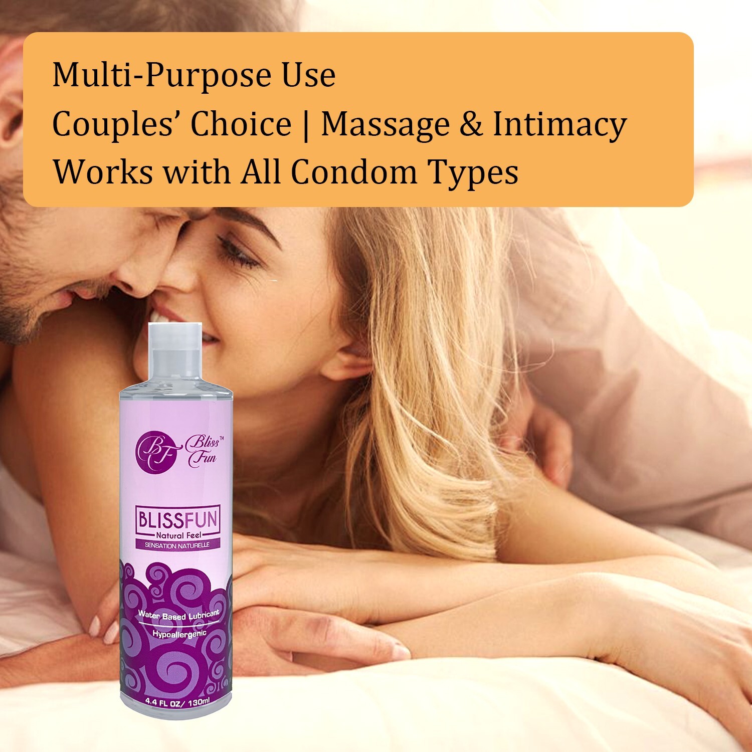Lube Personal Sex Lubricant Water-Based Long Lasting Couple Women Men Adult FDA