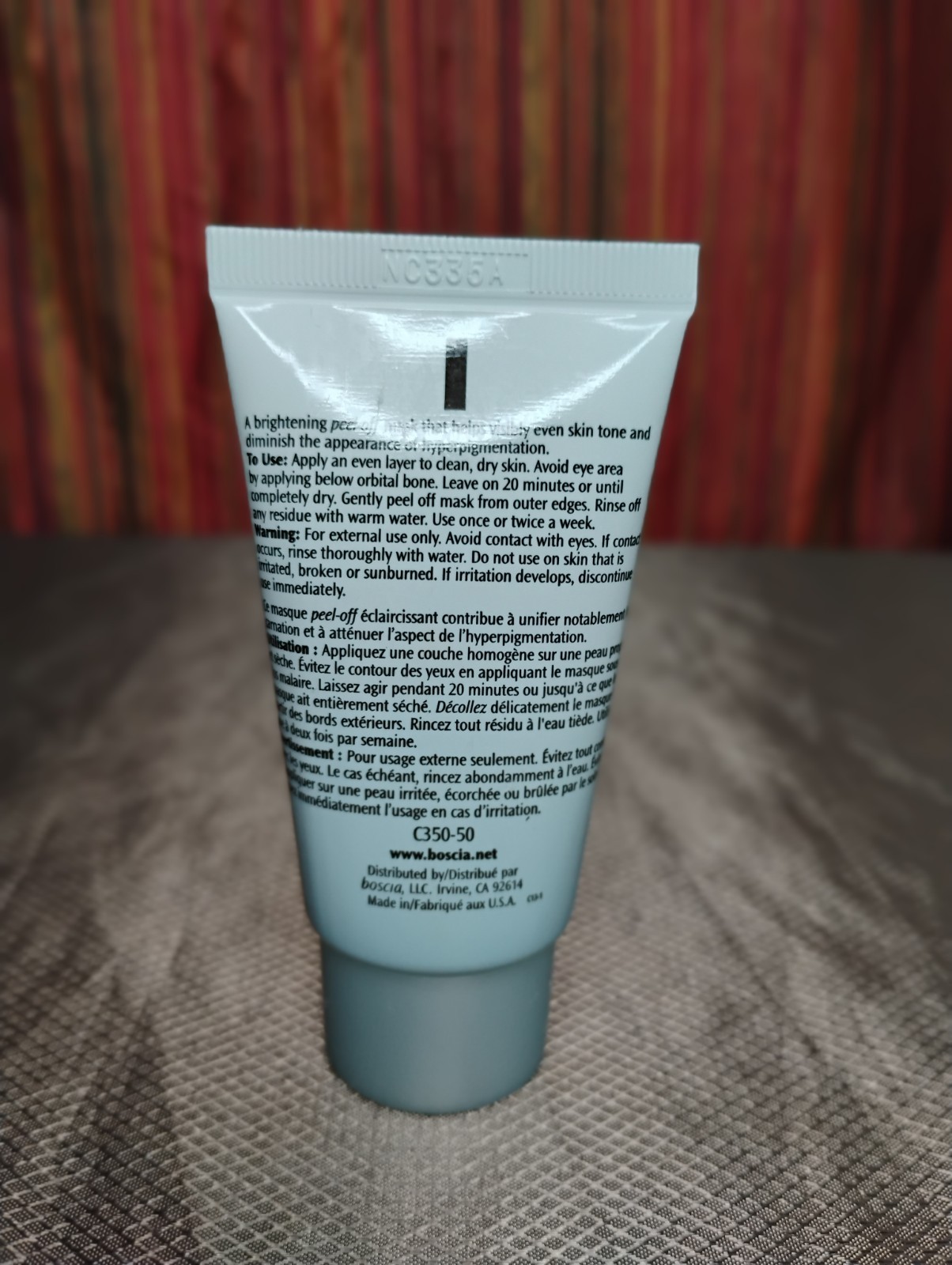 Boscia Bright White Mask. Peel Off Mask 20g/0.7 oz.- New & Sealed!
