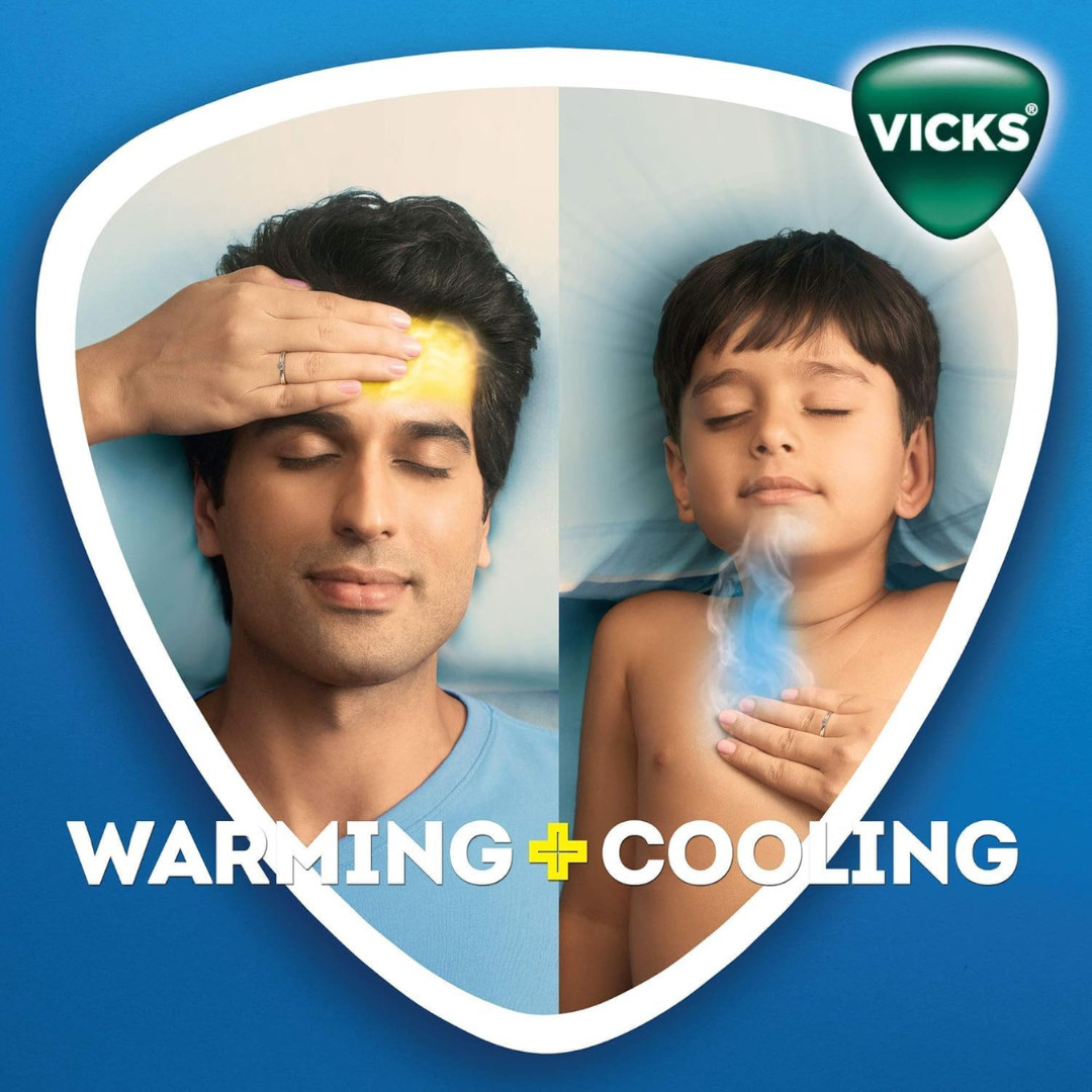 Vicks Vaporub & Inhaler Relieves Blocked Nose Cold and Cough Relief Bundle offer
