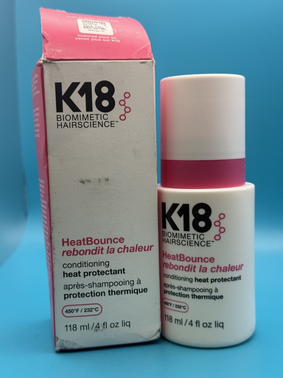 K18 Biomimetic Hairscience HeatBounce Heat Protectant