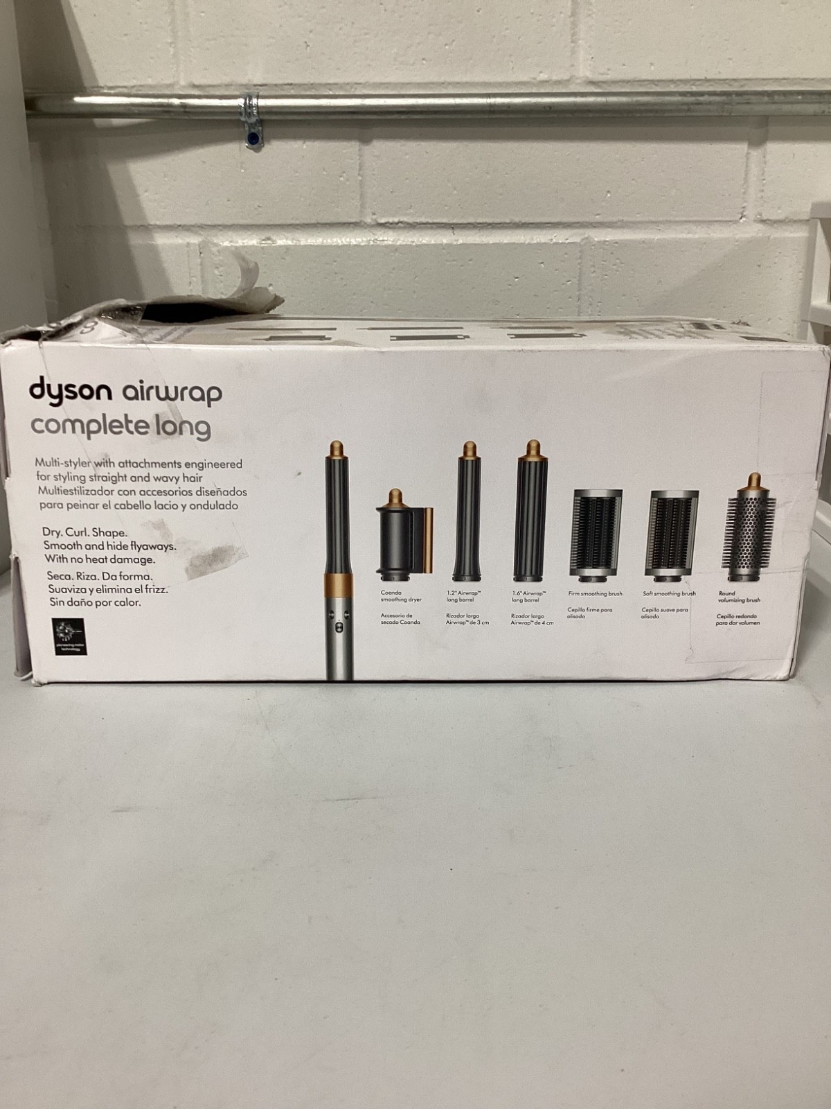 Dyson Air wrap multi-styler Complete Long (Nickel/Copper)