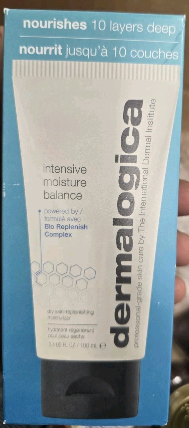 Dermalogica Intensive Moisture Balance Cream – 3.4 oz New In Box