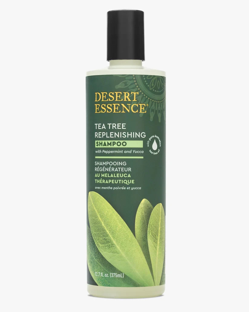 Desert Essence Tea Tree Oil Replenishing Shampoo 12.7 fl.oz Non-GMO Paraben Free