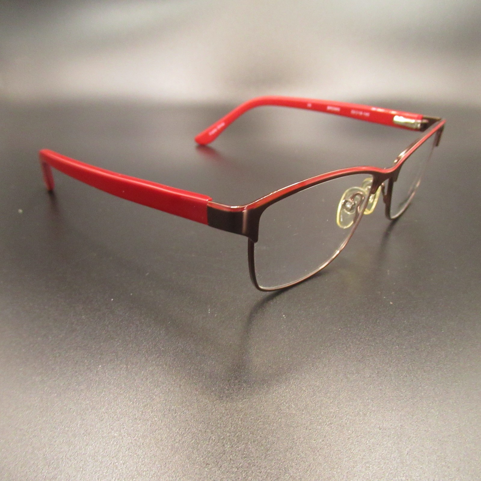 Sydney Love SL2033 Women’s Semi-Rimless Eyeglass Frames Brown Red 53-16-140