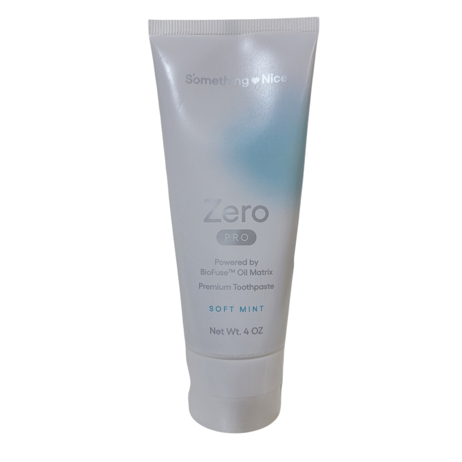 Something Nice Zero Pro Premium Toothpaste Soft Mint 4 oz Sealed New Without Box