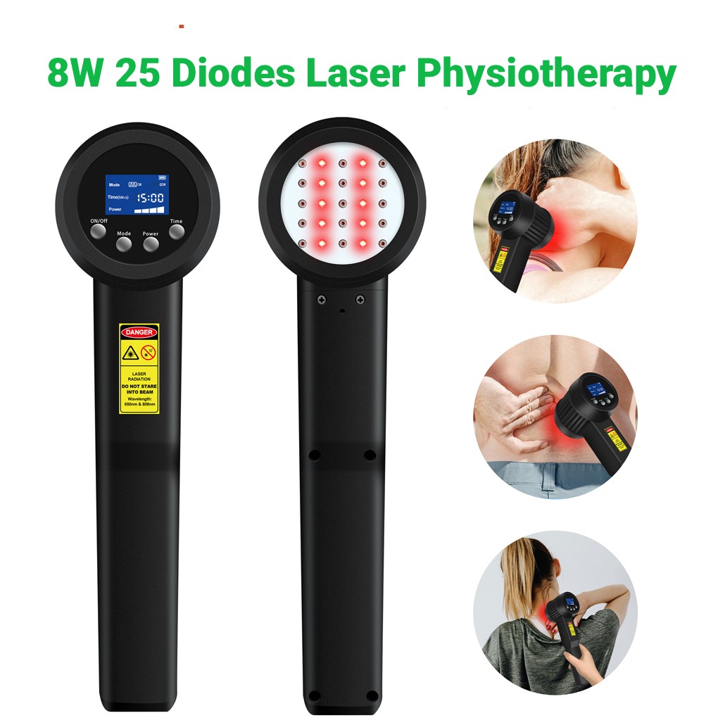 Non-invasive Laser Therapy 650nm 808nm Red Light Physiotherapy Device for Pain