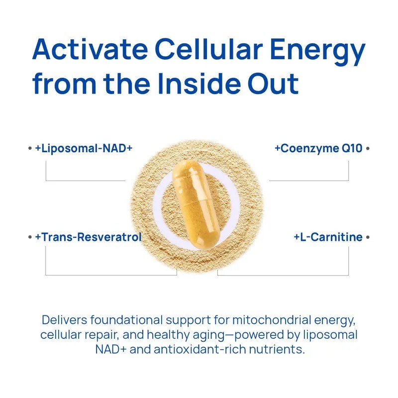 Selerb Men Liposomal NAD+ Supplement, CoQ10 Maca Ashwagandha for Energy Circulat