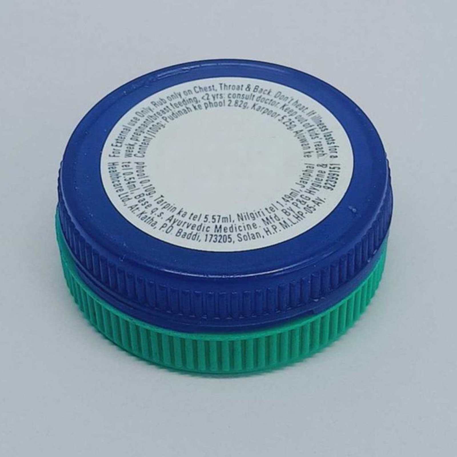 Vicks VapoRub 5ml x3 + BabyRub 10ml x2 Travel Size Cold relief & Baby Care Pack