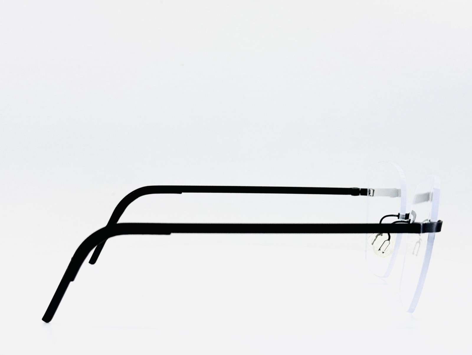 NEW LINDBERG STRIP 3P 2364 030/C8A3 U9 Black (Chassis) Eyeglasses N/A-17-130