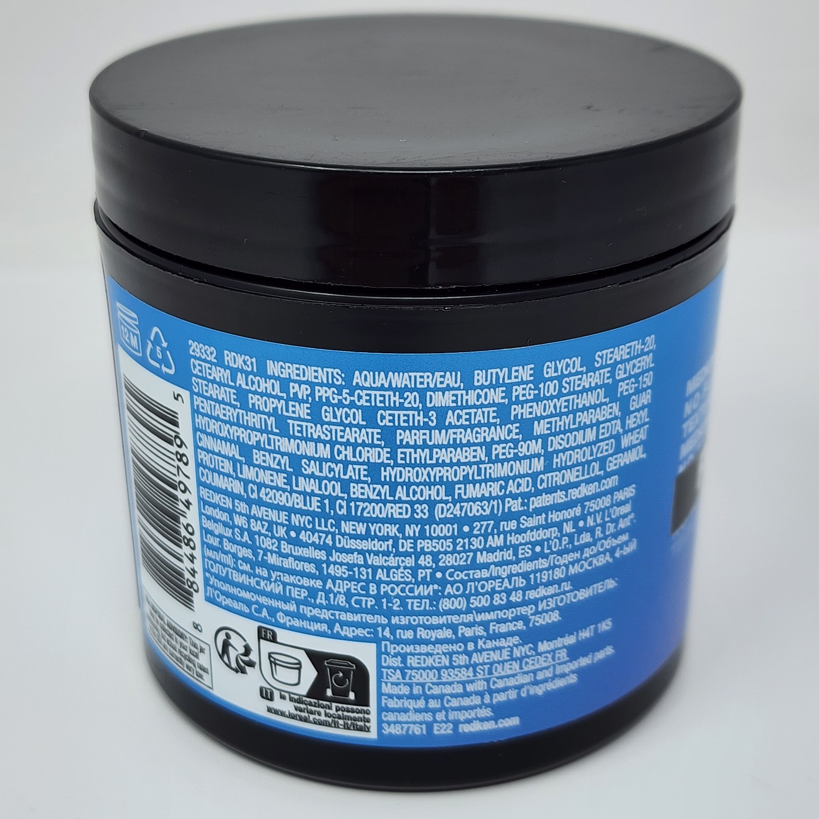 Redken Rewind Pliable Styling Paste with Flexible Hold for All Hair Types 5 oz