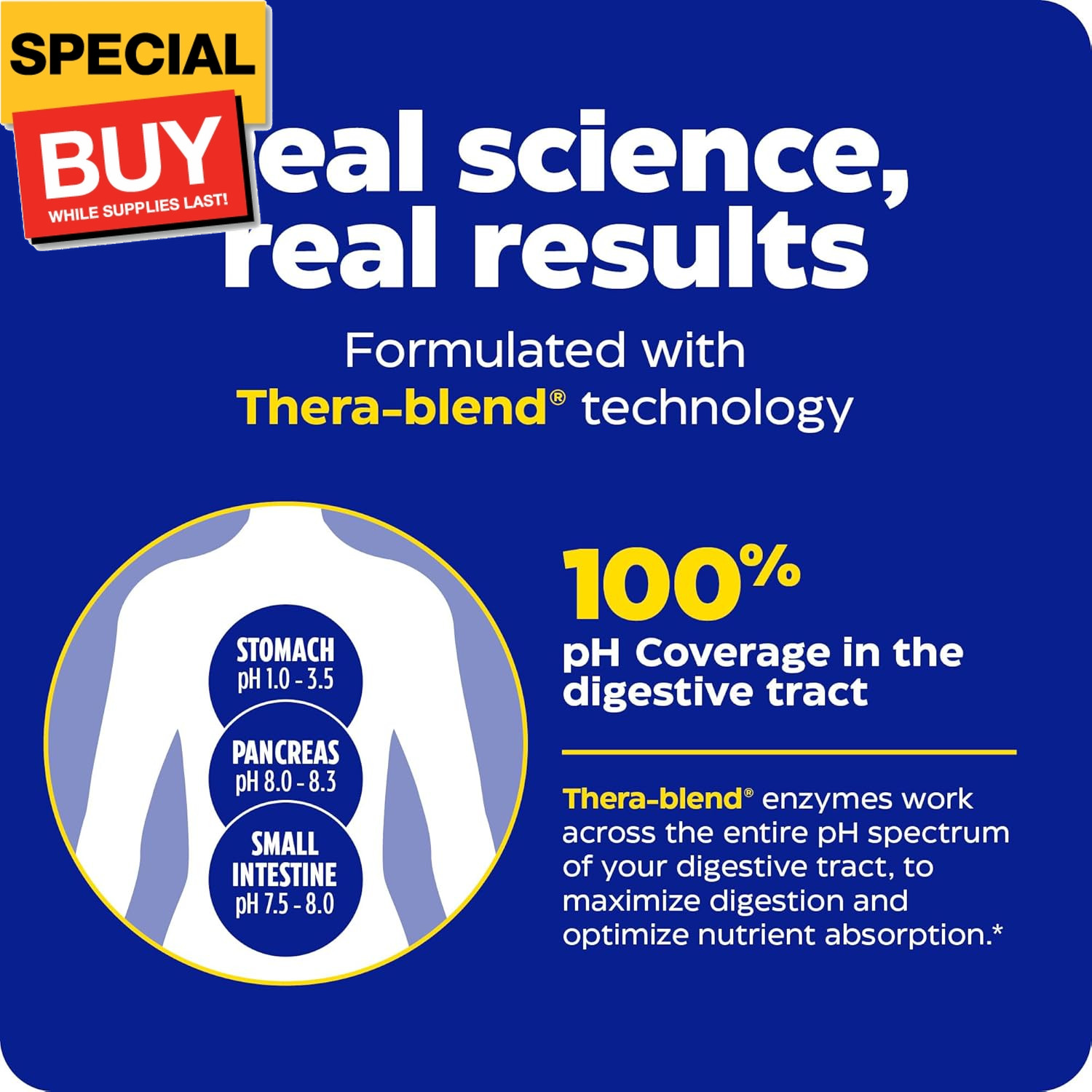 Digest, Full-Range, Everyday Digestive Enzymes, Offers Fast-Acting Gas & Bloatin