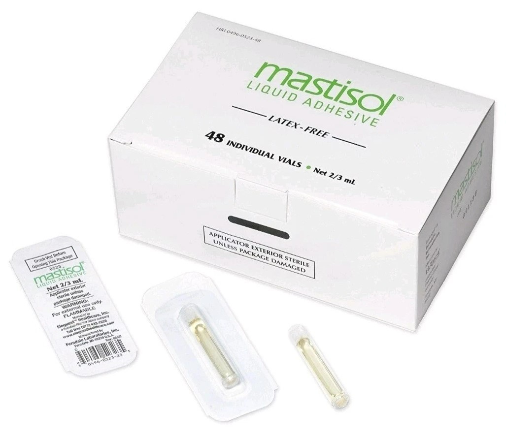 Mastisol Liquid Adhesive, 2 Boxes Of 48ct (Total Of 96 ct)