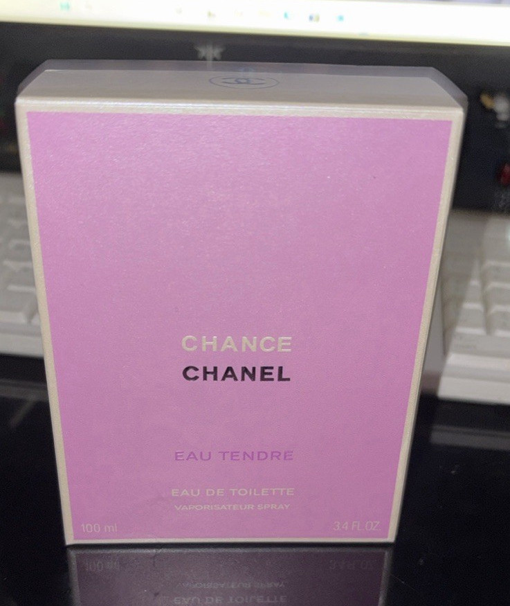 CHANEL Chance Eau Tendre Eau de Toilette Spray, Regular Size 3.4 fl oz