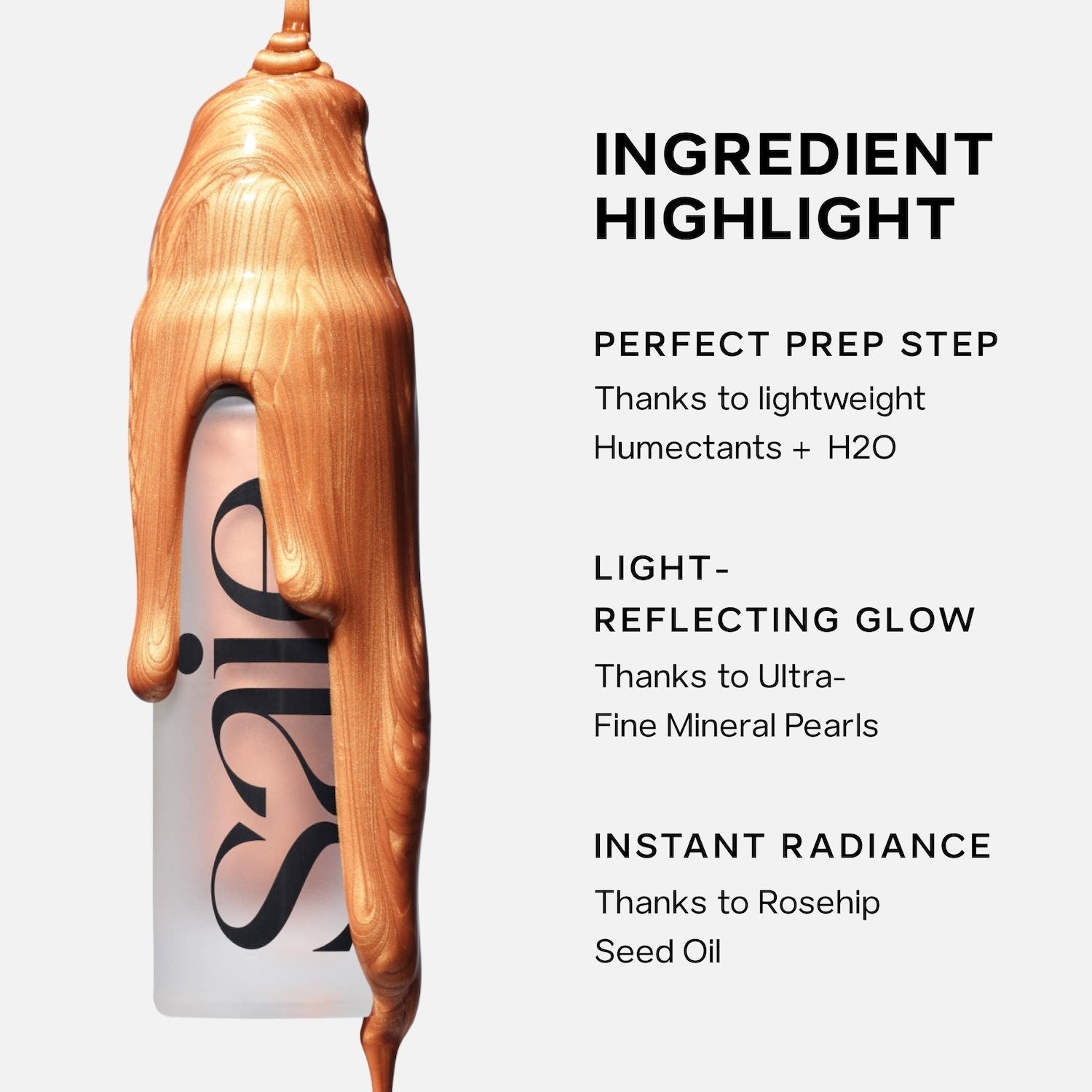NIB 100% Authentic Saie Lightweight Dewy Multipurpose Illuminator,4 SHADES,1 oz