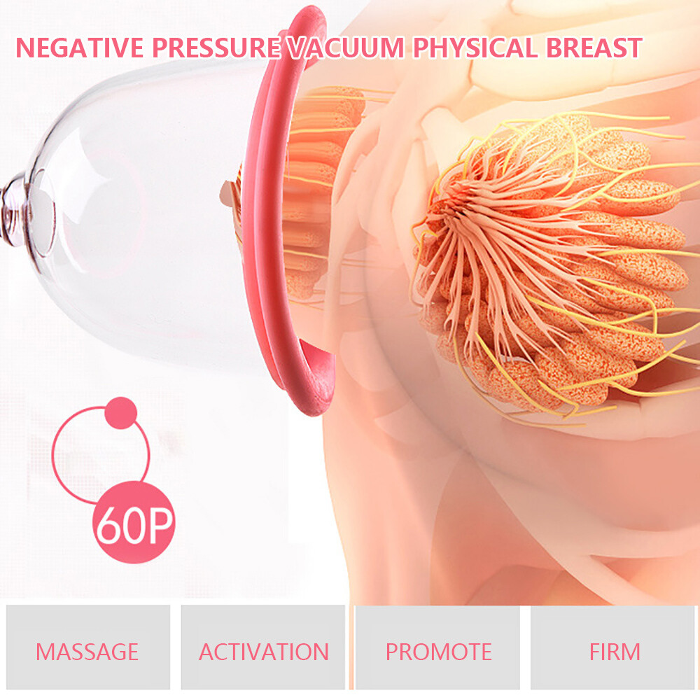 Vacuum Cupping Butt Enhancement Massage Machine Electric Breast Enlargement Pump