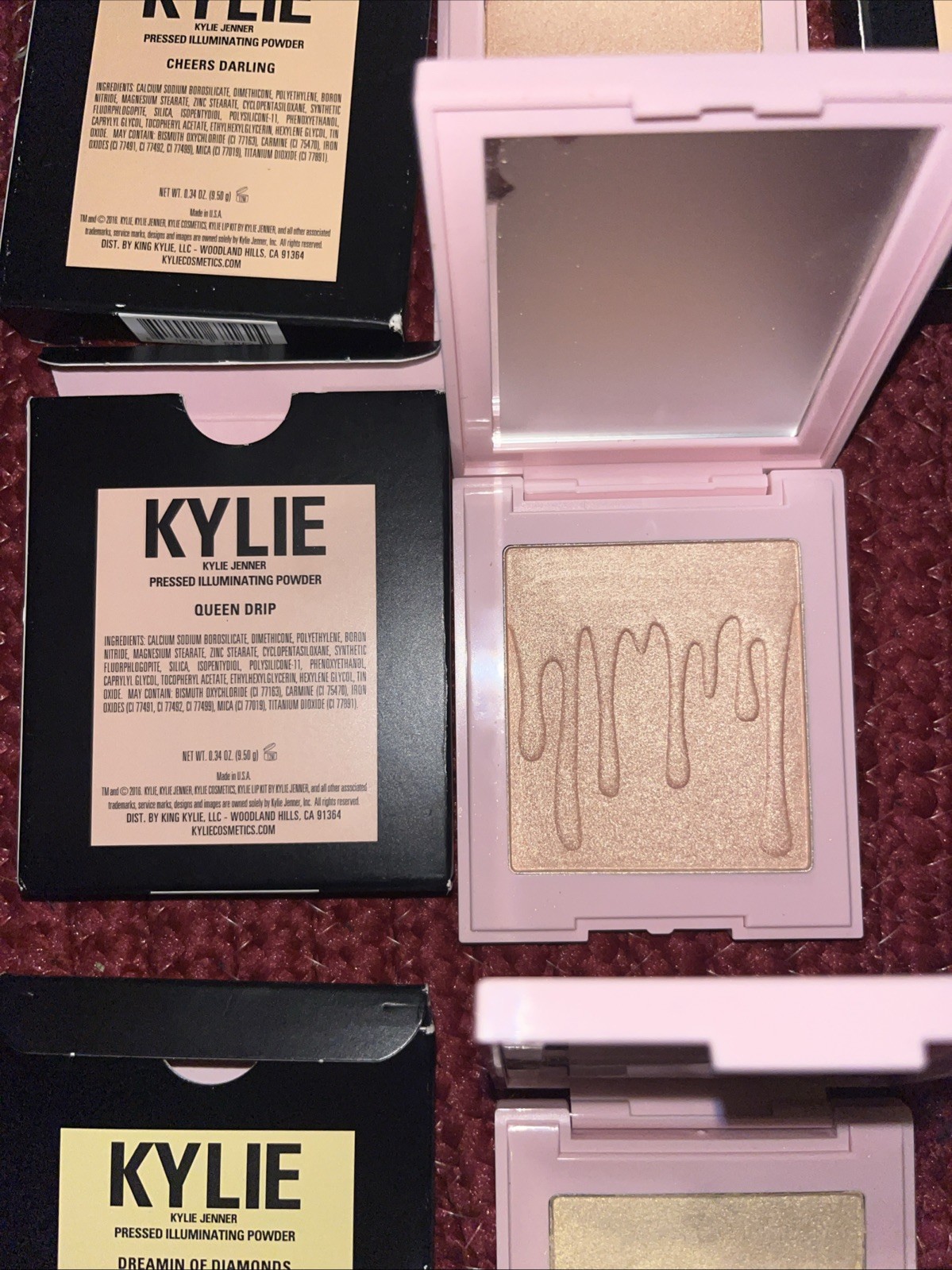 KYLIGHT.-KYLIE JENNER-ONE-PRESSED ILLUMINATING POWDER-BUYER CHOICE OF SHADE-NIB